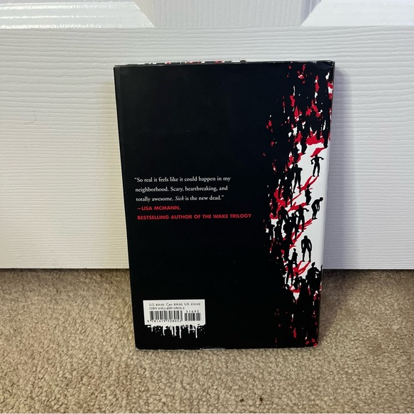 sick by tom leveen - book - Picture 2 of 3